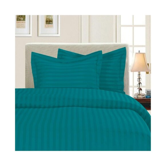 Elegant Comfort Other - NWT Elegant Comfort 3-Pc Duvet Cover Set Aqua Blue Green Full / Queen